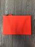 India Hicks Leather Zip Pouch